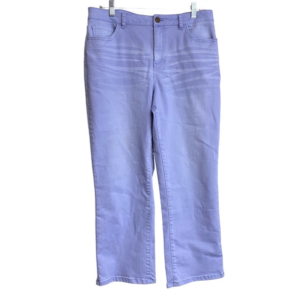 LOGO LORI GOLDSTEIN Pants with stretch Size 12 very good condition! - Picture 2 of 10